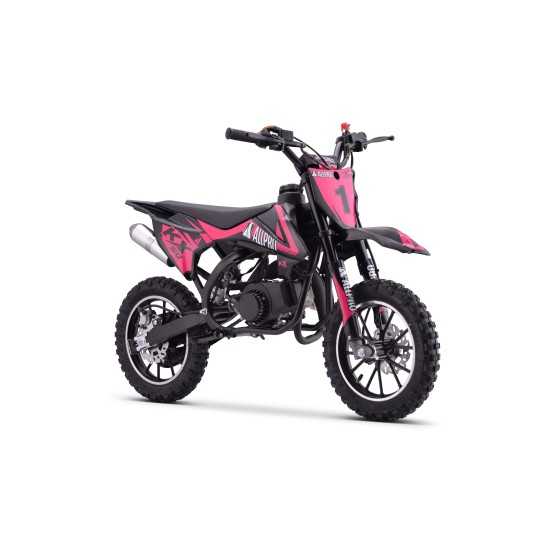 Minimoto KX 50cc AC 2.5cv Allpro - Jaune fluo
