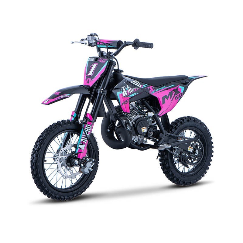 Minicross Allpro 50cc MX 2T AC avant 14" arrière 12"