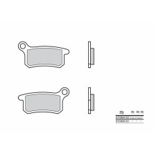 Sintered brake pads KTM SX Brembo