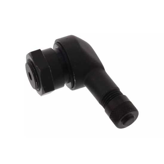 Angle valve aluminum JMP black