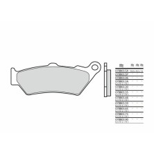 Sintered brake pads BMW F800 Brembo