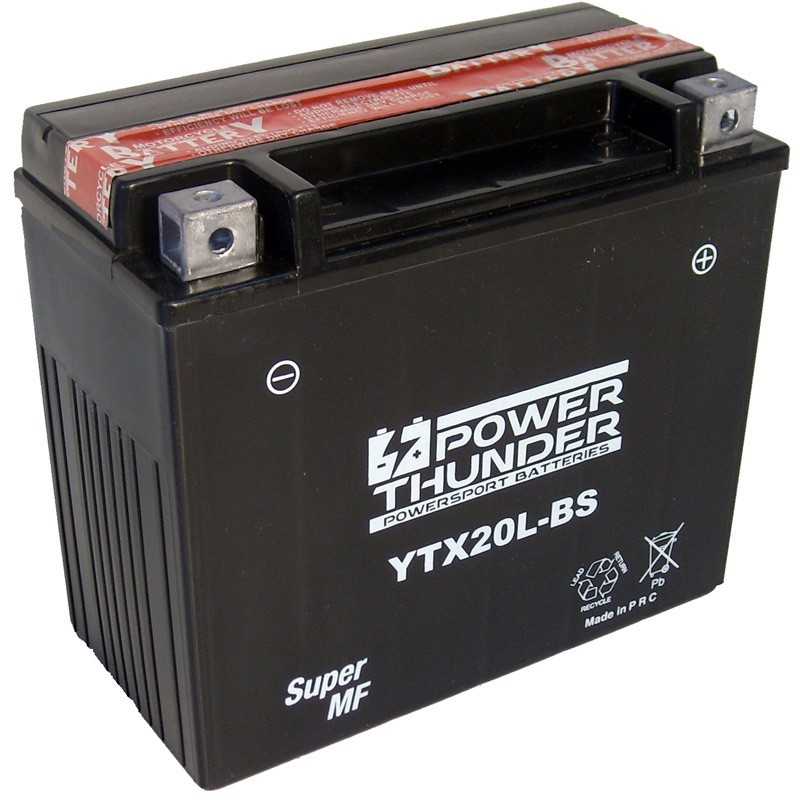 Battery CTX20L-BS Maintenance Free Power Thunder