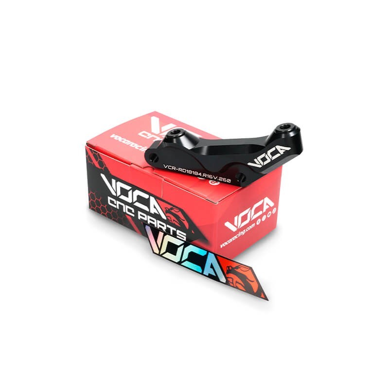 Brake caliper support VOCA Sherco fork R16V Ø260