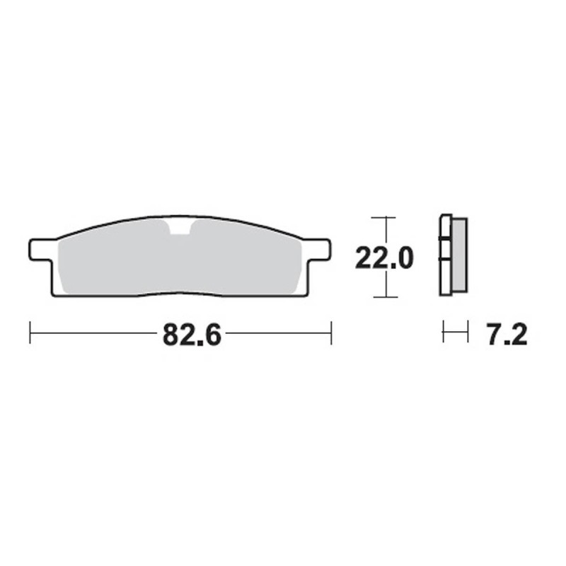 Freni sinterizzati Yamaha YZ 65/80/85 Galfer