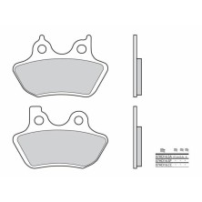 Sintered brake pads Harley Davidson Brembo