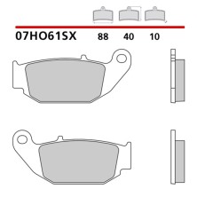 Pastiglie dei freni sinterizzate Honda CRF 250 Brembo