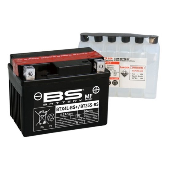 BS BATTERY Batterie BS BATTERY BTX4L+ / BTZ5S