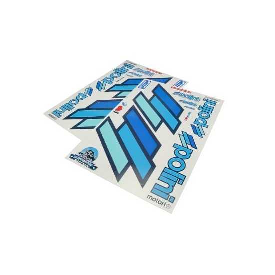 Stickers Team Polini Blue Scooter