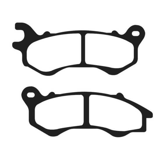 Plaquettes de frein avant Honda Pcx 125 10-17 EBC