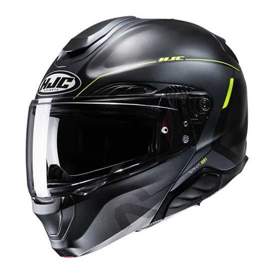 HJC RPHA 91 Helm Combust Schwarz/Grau/Gelb