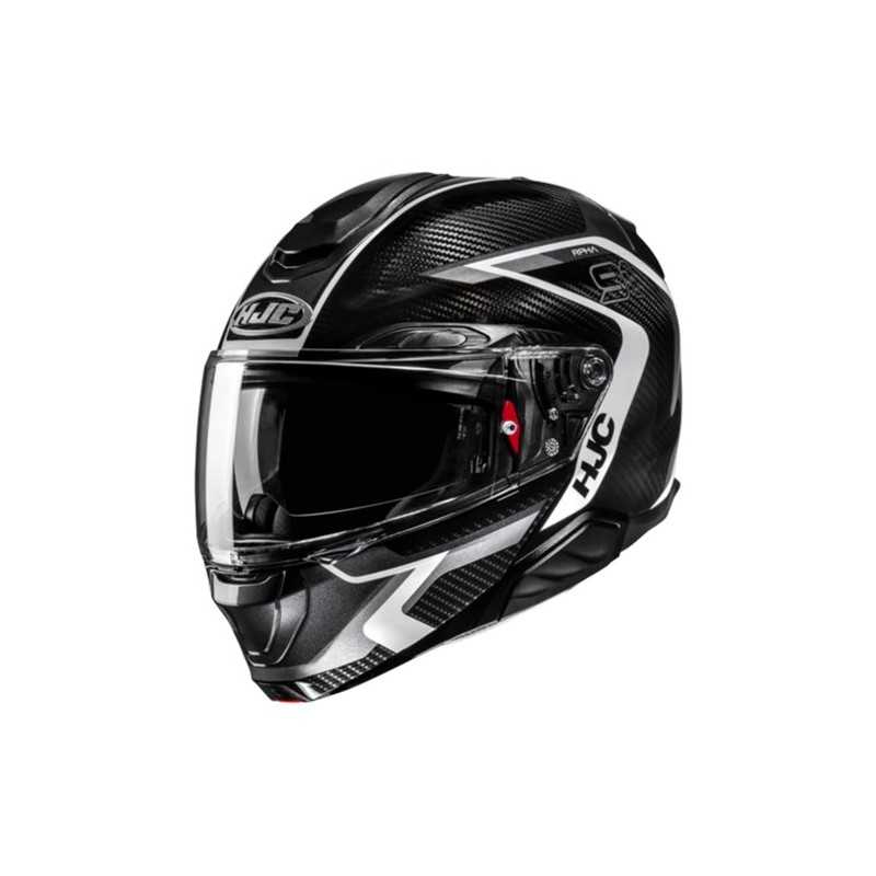 Casque HJC RPHA 91 Carbone Lagos Noir/Blanc