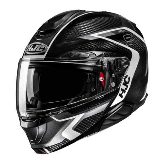 HJC RPHA 91 Carbon Helm Lagos Schwarz/Weiß