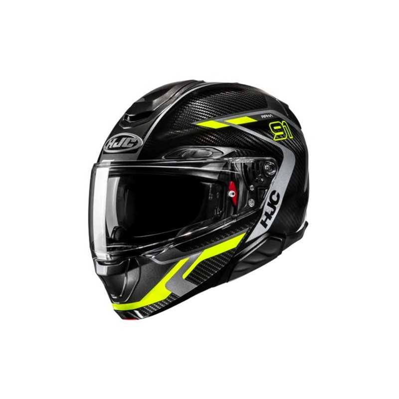 HJC RPHA 91 Carbon Helm Lagos Schwarz/Fluoreszierendes Gelb