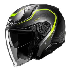 HJC RPHA 31 Chelet Helmet Black/Gray/Fluorescent Yellow