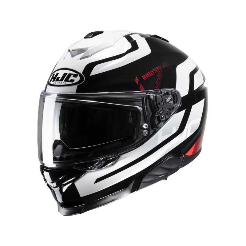 HJC I71 Enta Helmet White/Black/Red