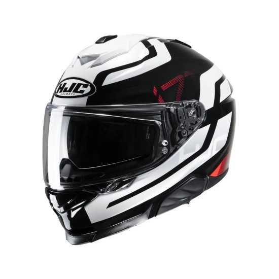 HJC I71 Enta Helm Weiß/Schwarz/Rot