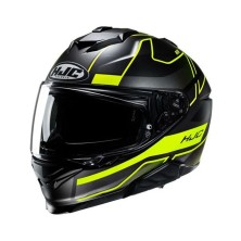 HJC I71 Iorix Helmet Black/Fluorescent Yellow