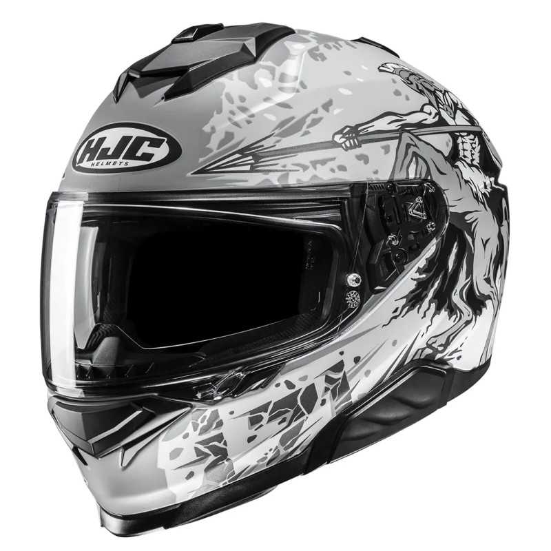 Casque HJC I71 Tauro Gris/Noir