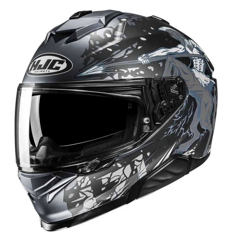 Casco HJC I71 Tauro Nero/Grigio