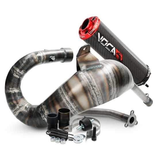 Échappement Voca Cross Carbon 80/90CC Beta RR Enduro / SM