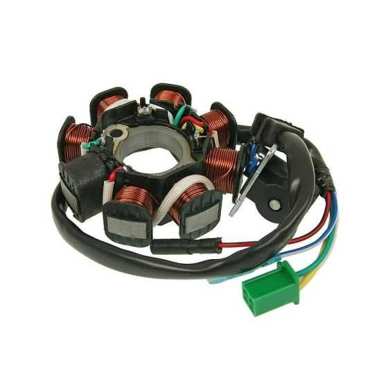 Stator de 8 bobines pour moteurs GY6 125cc/150cc