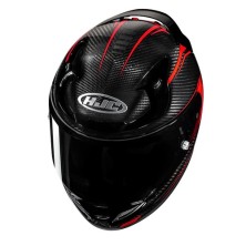 Casco HJC RPHA 12 Carbon Keres Negro/Rojo