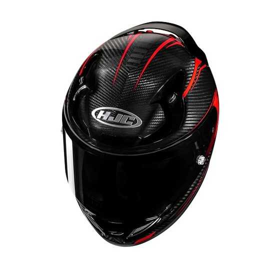 Casco HJC RPHA 12 Carbon Keres Negro/Rojo