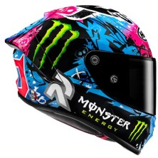 RPHA 1 Quartararo Helmet Le Mans Pink/Blue/Black