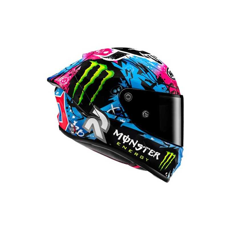 Casco RPHA 1 Quartararo Le Mans Sp Rosa/Blu/Nero