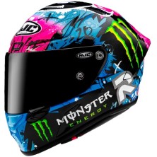 Casco RPHA 1 Quartararo Le Mans Sp Rosa/Blu/Nero