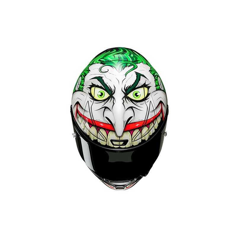 Casque HJC RPHA 1 Joker Dc Comics Noir/Blanc/Vert/Violet