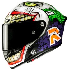 Casco HJC RPHA 1 Joker Dc Comics Nero/Bianco/Verde/Lilla