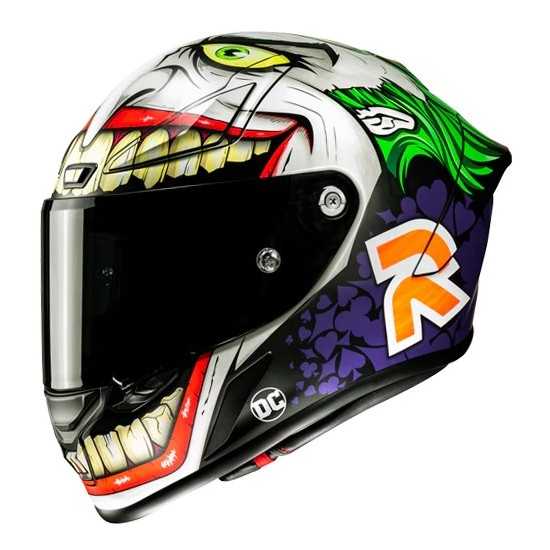 HJC RPHA 1 Joker Dc Comics Helm Schwarz/Weiß/Grün/Lila