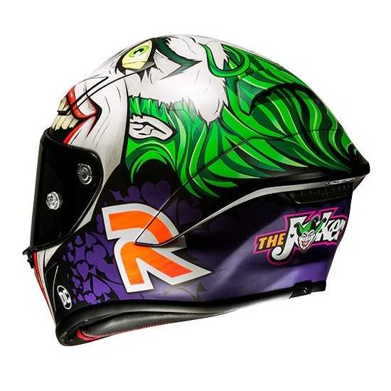 HJC RPHA 1 Joker Dc Comics Helm Schwarz/Weiß/Grün/Lila