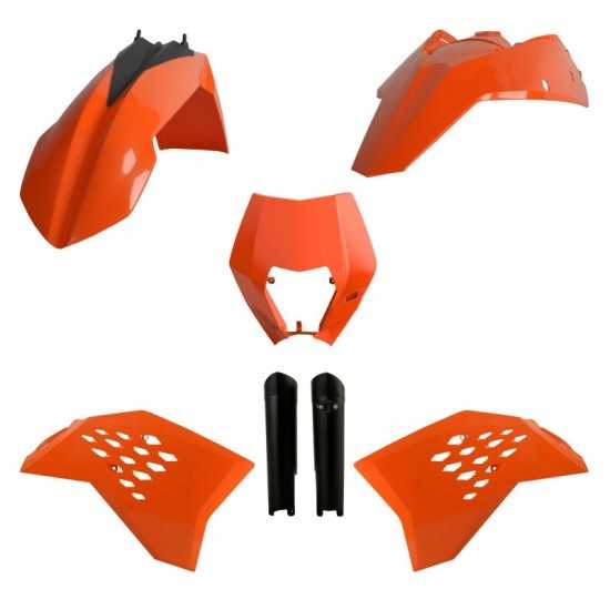 Carenati KTM EXC 2008-2011 - Arancione Polisport