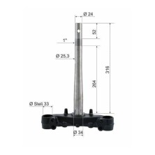 Maxiscooter fork rod Honda SH 125/ 150 TNT