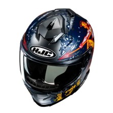 Casco HJC I71 Tauro Blu/Giallo/Rosso