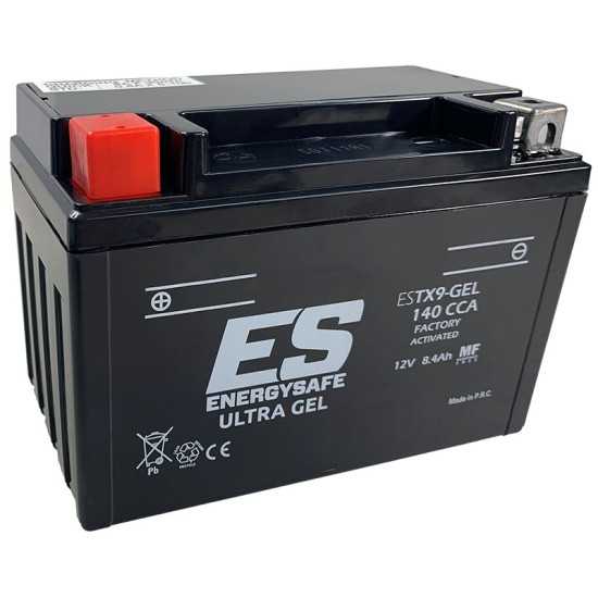 Energysafe precharged gel battery ESTX9