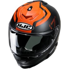 HJC I71 Enta Helmet Black/Orange/Grey