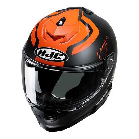 Helm HJC I71 Enta Schwarz/Orange/Grau