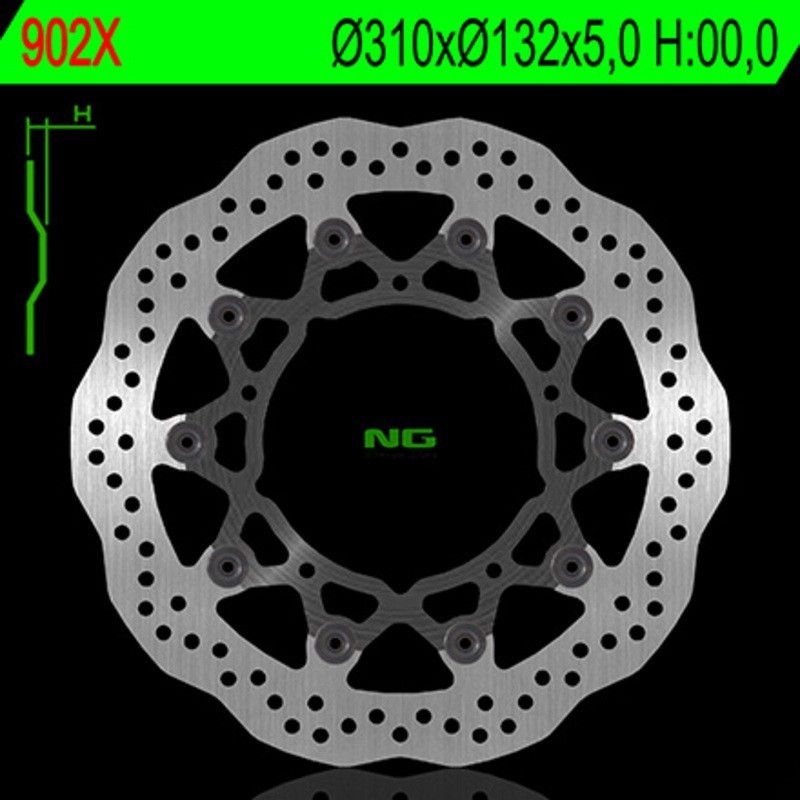 Front brake disc NG Yamaha YZF-R6 / YZF-R1