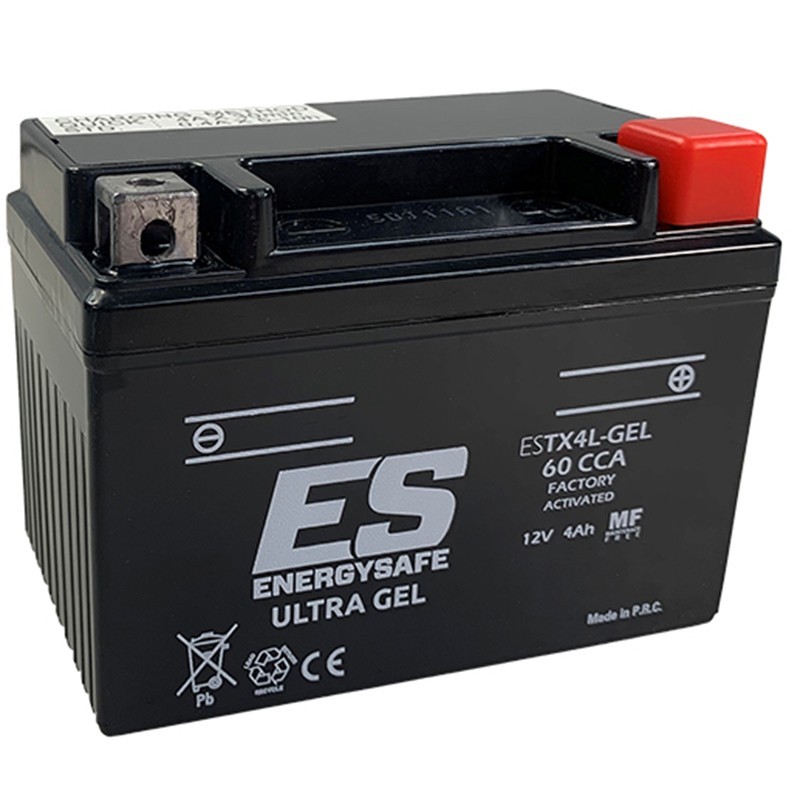ESTX4L- BS GEL sealed moped battery - High Quality