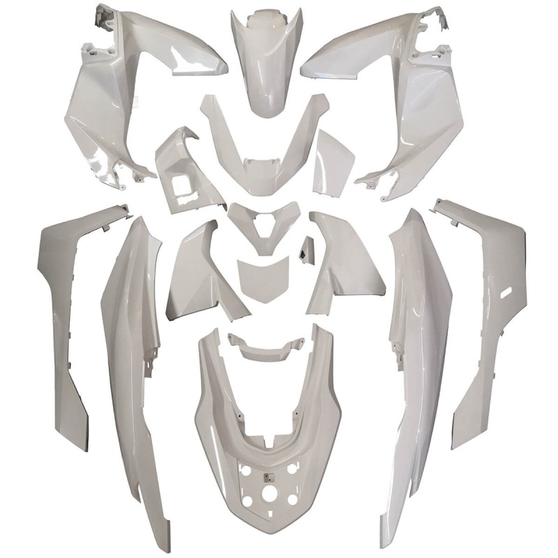 Honda PCX 125 2025 Fairing Kit 15 Pieces White