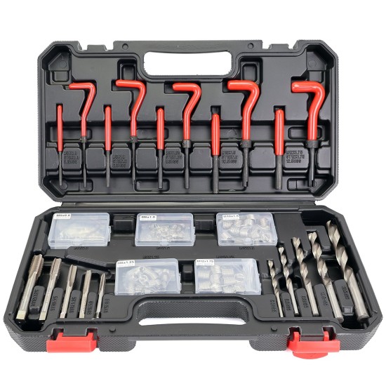 Maletin con kit de reparacion de roscas M5/ 6/