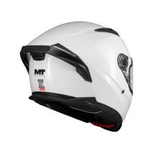 Braker SV AO Helm Gloss White MT Helmets