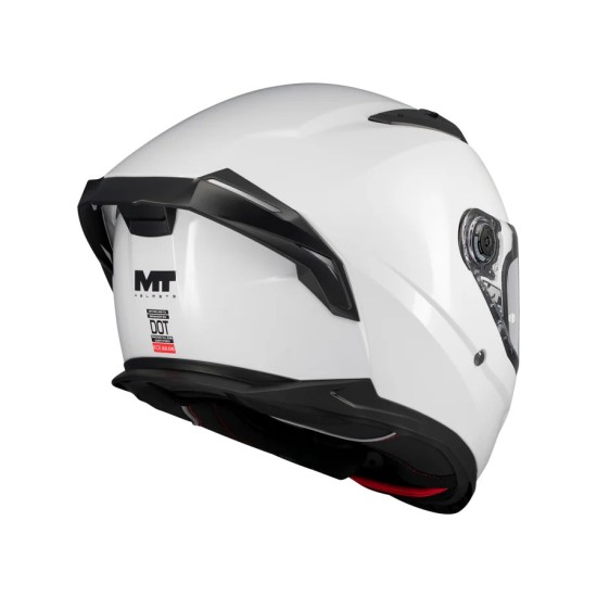 Casque Braker SV AO Blanc Brillant MT Helmets