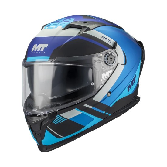 Casque Braked SV Inception B7 Bleu/Noir mat MT Helmets