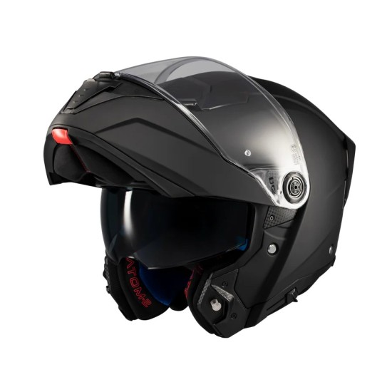 Atom 2 SV A1 Modular Helmet Matte Black MT Helmets
