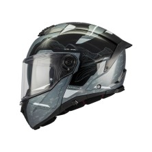 Casque Atom 2 SVHighlands C2 Gris/Noir brillant MT Helmets
