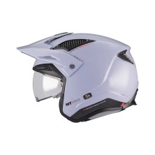 District SV Soul C17 Gloss Grey Helmet MT Helmets